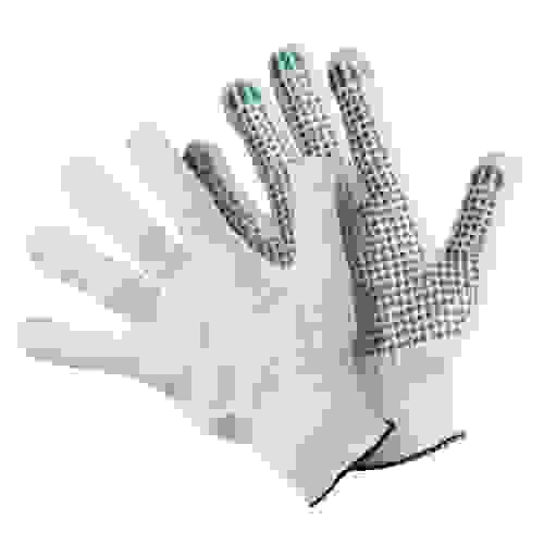 Перчатки вязаные с ПВХ прочные