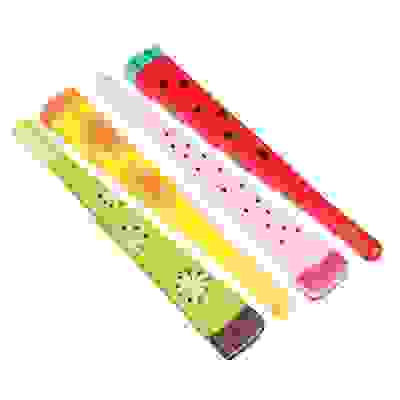 Ручка гелевая синяя \"Фрукты\", прорезиненный гибкий корпус, 4 дизайна, пластик