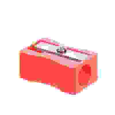 Точилка для карандашей мини 2,5х1,5х1см, пластиковая ClipStudio