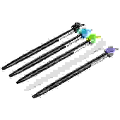 Авторучка синяя "Котик", чернила на масляной основе, 6 цветов