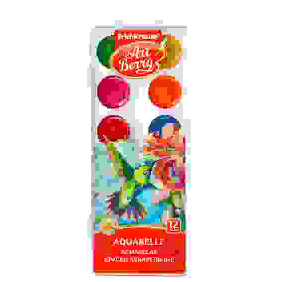 Акварель 12 цветов, без кисти, УФ защита яркости, в пластиковой уп., 41724, 47631 ERICH KRAUSE