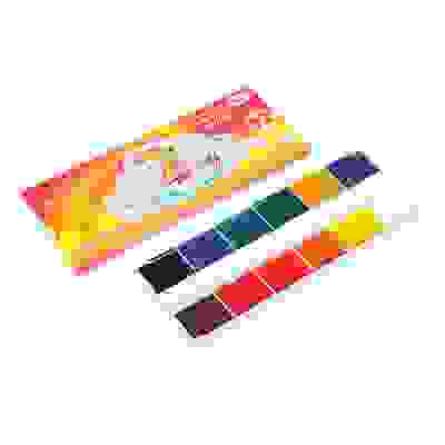 Акварель 12 цветов, без кисти, &quot;Мультики&quot;, в картонной уп., 211048 ГАММА