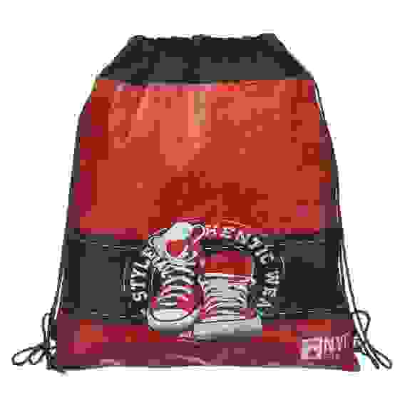 Мешок для сменной обуви, на завязках 34,8x41,5см, гладкий полиэстер Гамшуз