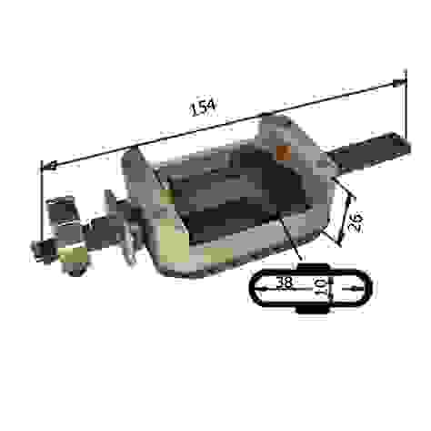 Шток в сборе д/лобзика Фиолент (с рамкой и пилкодержателем) 10189