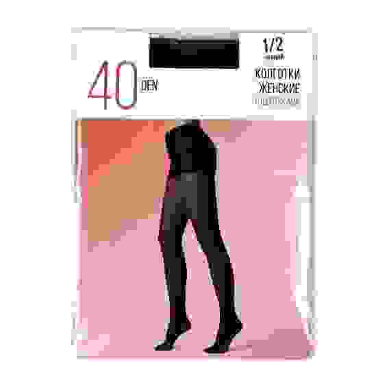 Акция!Колготки капроновые женские 40 DEN, размер 1/2,3,4, цвет черный