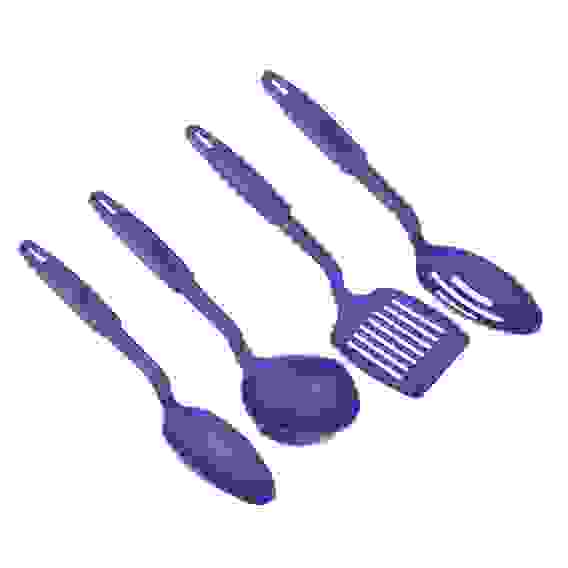 Набор кухонных принадлежностей 4 пр., пластик, фиолетовый, арт С1001