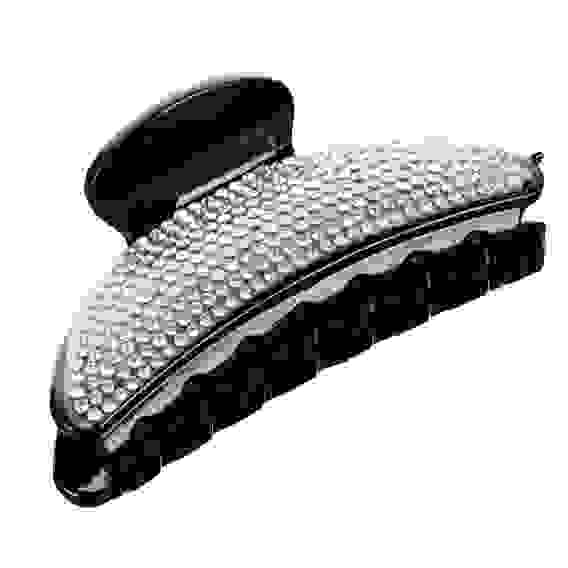 Краб для волос, пластик, 8см, черный, ЗК19-07