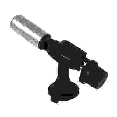 Горелка газ. с пьезорозжигом, цанговый захват, шир. сопло, ударопрочн.; 14х4х7,5см ЧИНГИСХАН