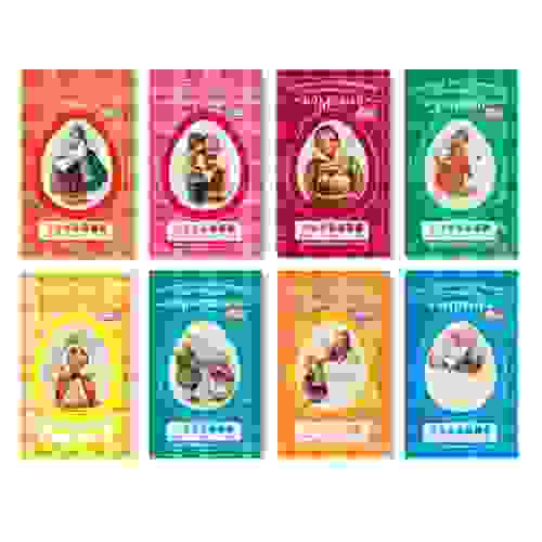 Краситель для декор. пасх яиц сухие 4цв (3г)