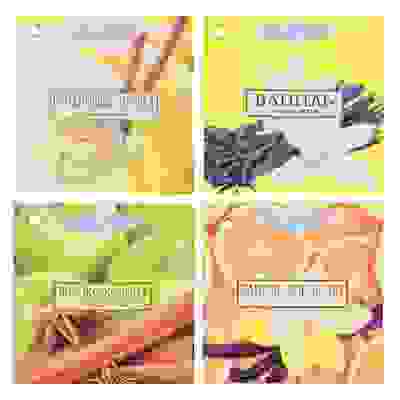 Аромасаше &quot;Запахи удовольствия&quot;, 10г, 10х10,5 см, на подвеске, 4 аромата, LI1503-10