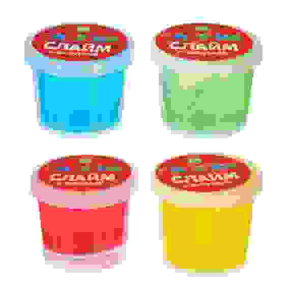 Слайм с фигуркой, пластик, полимер, 27гр., 4 дизайна