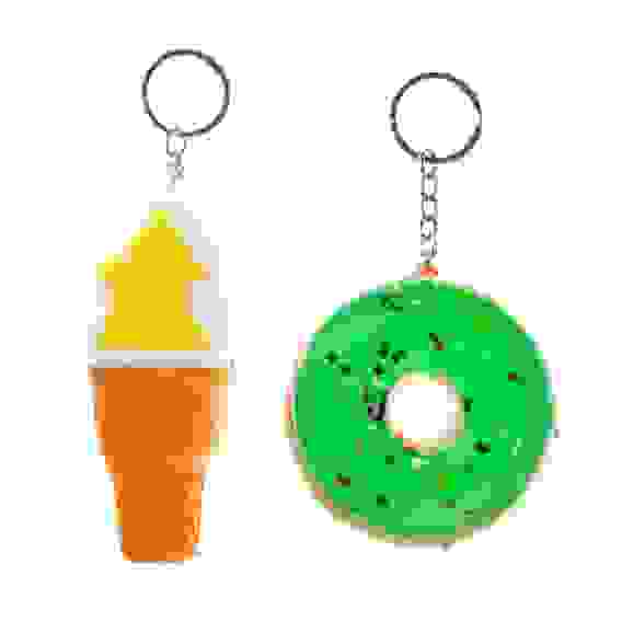 Мялка с ароматом, &quot;Еда&quot;, 5-8 см, полиуретан, 2 дизайна LASTIKS