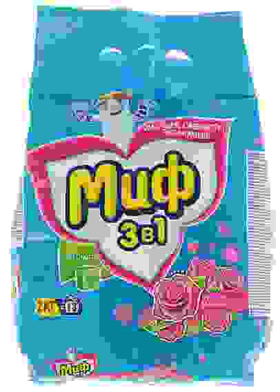 Стиральный порошок автомат МИФ 4000г Свеж.дол.роз