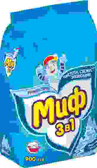 Стиральный порошок МИФ 900г Мороз.свеж. 3в1