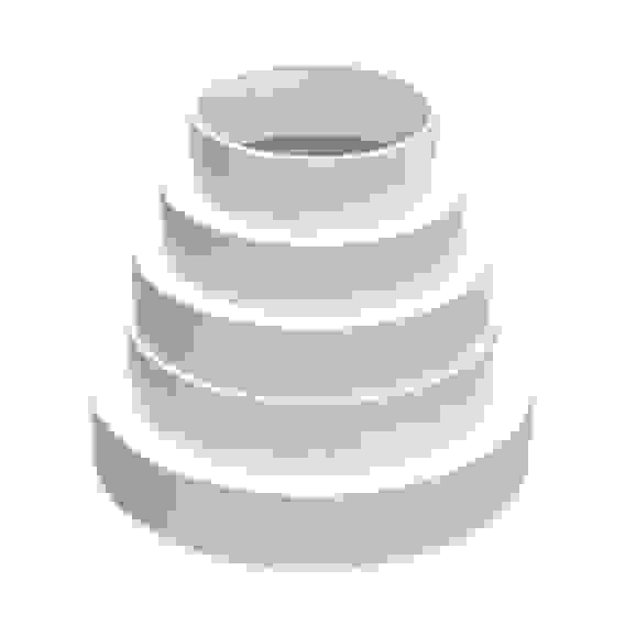 Соединитель универсальный круглых воздуховодов пластиковый d150/125/120/110/100