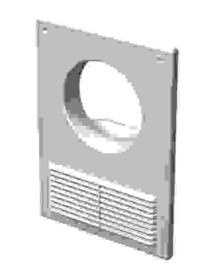 Решетка 183*254 МВ 100Кс, АБС(диаметр под гофру 100мм) белый,сетка