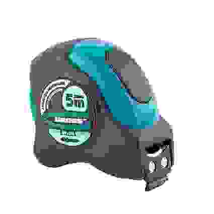 Рулетка Schlagfest 5мх25мм магн обрез зацеп, двухст. шкала, нейлон покр. автоматич //Gross