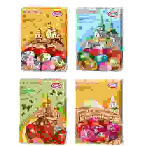 Набор для декориров. яиц пасха красная ассорти