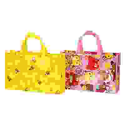 Сумка хозяйственная, полипропилен, нетканый материал, ,36х23х10см, &quot;Фантазия&quot;, 2 дизайна