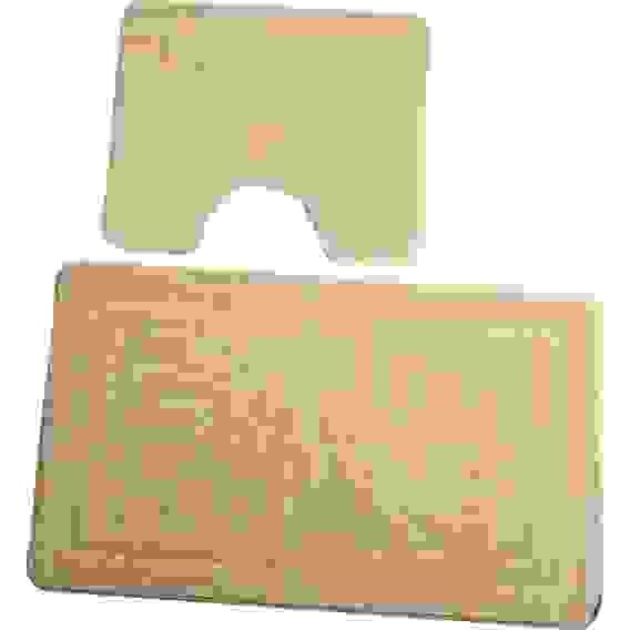 Коврик д/ван.комн.&quot; ZALEL&quot; 55*85 2-пр L.BROWN