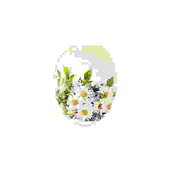 Пластиковая крышка д/унитаза Lux универсальная 1029 (Ромашка) 1/12