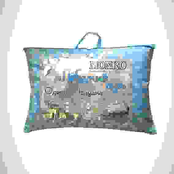 Подушка Лебяжий пух 60*60 (двухкамерная, политик вес 0.8 кг, конверт)