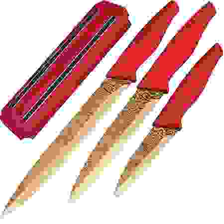 Набор ножей 3 ножа + магнит МВ 24139