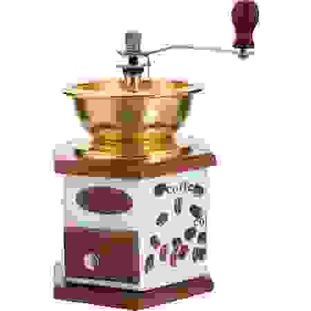 Кофемолка ручная 2пр мет/воронка MB 27826