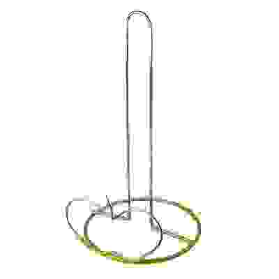 Подставка для бумажных полотенец с силиконовым покрытием, металл, 15х29см