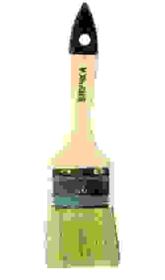 Кисть плоская №4 (100мм) натур светл щетина дер руч СКАЗКА ПРОМИС