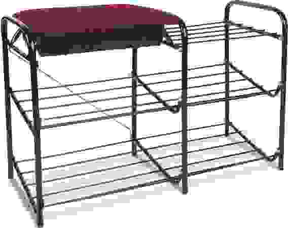 Уценка!!! Этажерка (ЭТП1/Ч черный) нет комплекта для сборки