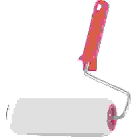 Валик в сборе Поролон 200мм d48мм dручки 6мм крепление шплинтом //Сибртех