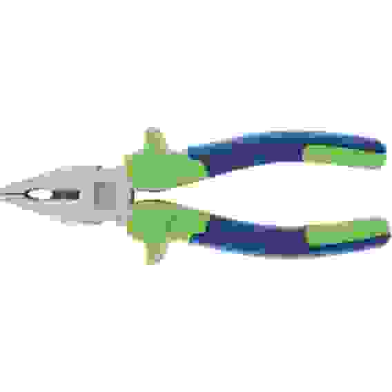 Плоскогубцы комбинированные, 180 мм, двухкомпонентные рукоятки// Сибртех