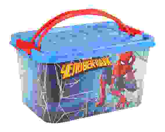 Контейнер &quot;Человек Паук&quot; 15л прямоугольный (с крыш.)