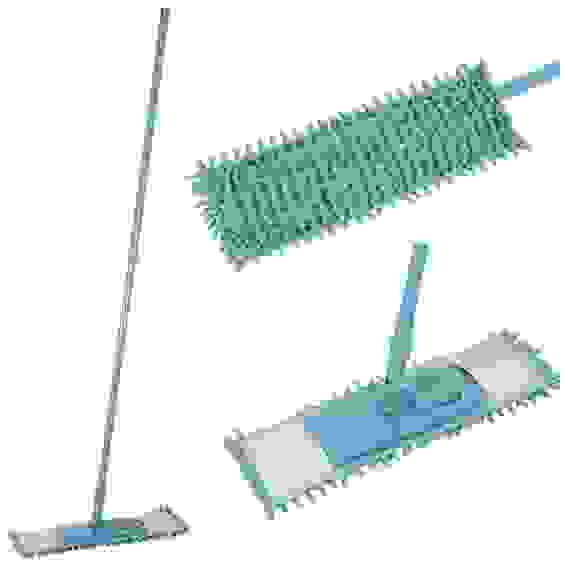 Швабра для пола с насадкой из микрофибры MopM4 «Лапша» PROMO
