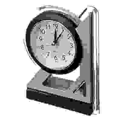 Будильник электронный, 15х11х4см, пластик, 1хАА, 4 цвета, арт.0012 LA DECOR