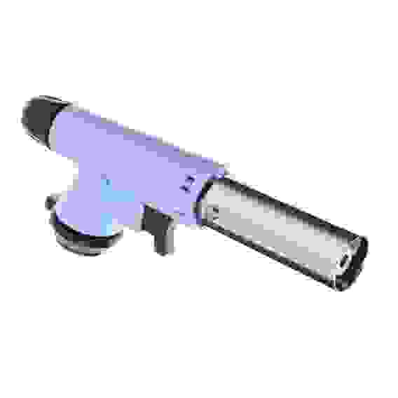 Горелка газ. с пьезо, цанг. захват, широкое сопло, пласт., латунь; 16х5,5х3,2см ЕРМАК