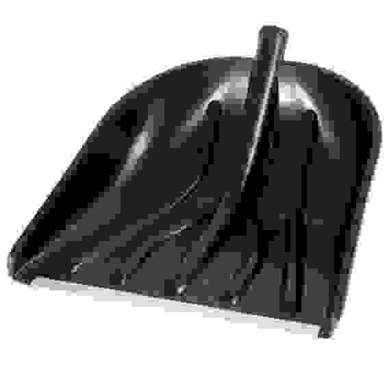 Лопата снеговая 410х460мм, "Купец", пласт. алюм. планка ф32