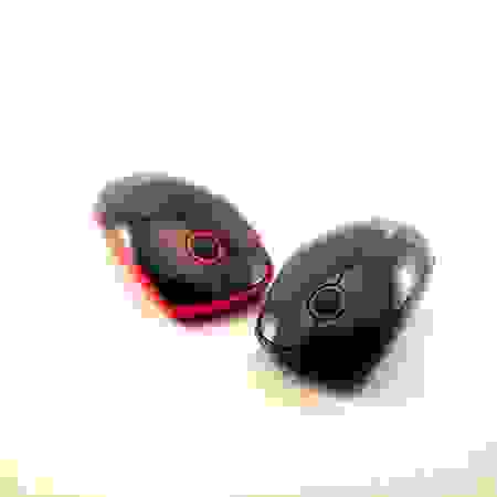 Мышь беспроводная 2.4G L300 с черной окантовкой черный ISA (гарантия 2недели)