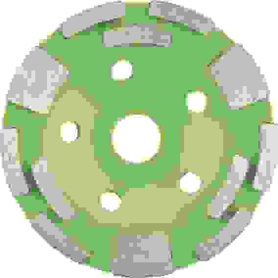 Чашка алмазная зачистная 125мм, Комбинированная// Сибртех