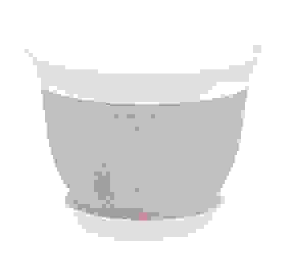 Горшок цв."Меланж" 1,2л (св.коричневый) (уп.24)