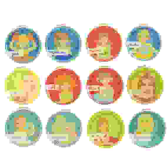 Зеркало карманное со знаками зодиака, пластик, стекло, d7см, 12 дизайнов