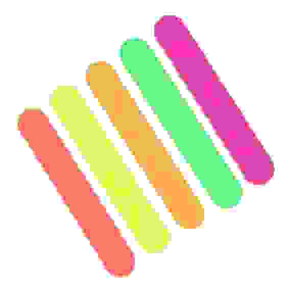 Набор маникюрный 3 пр. (пилка 11,8см, апельсин.палочка - 2шт 10см), ЭВА, дерево, 6 цветов, MS-2