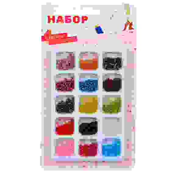 Набор для бисероплетения, 15 отделений, пластик, G-59