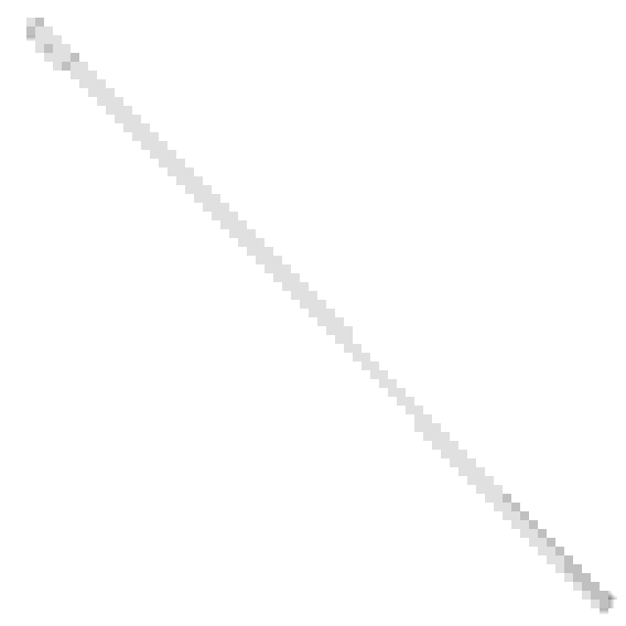 Карниз для ванной 2м, белый VETTA