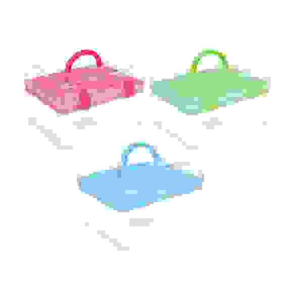 Бокс для мелочей, пластик, 17х11,5х11,5см, 3 цвета