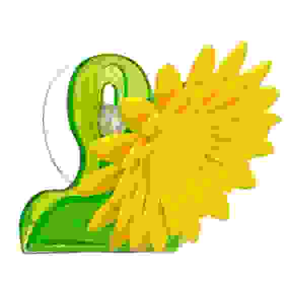 Прищепка для полотенца, на присоске \"Цветок\", 4 цвета ВЕСЕЛЫЙ РОДЖЕР