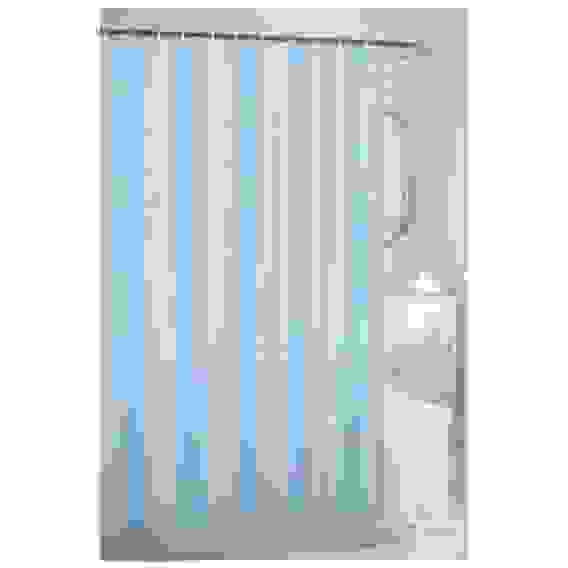 Штора для ванной 180х180 см голубая
