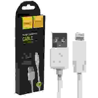 Кабель USB Lightning X1 1M HOCO белый (гарантия 2 недели)