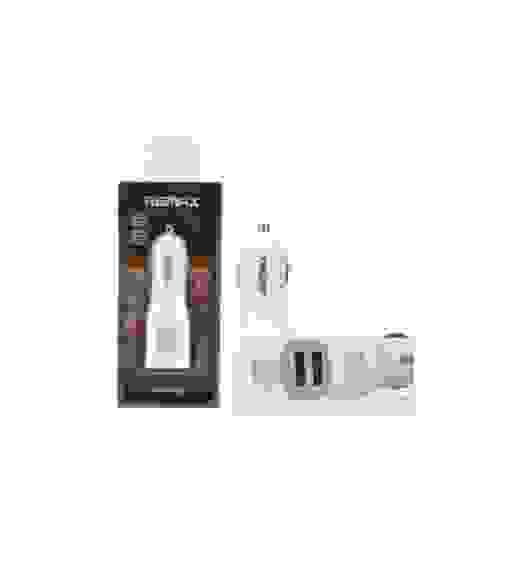 Переходник АЗУ на 2 USB 2.1A CC201 колба/картон REMAX (гарантия 2 недели)